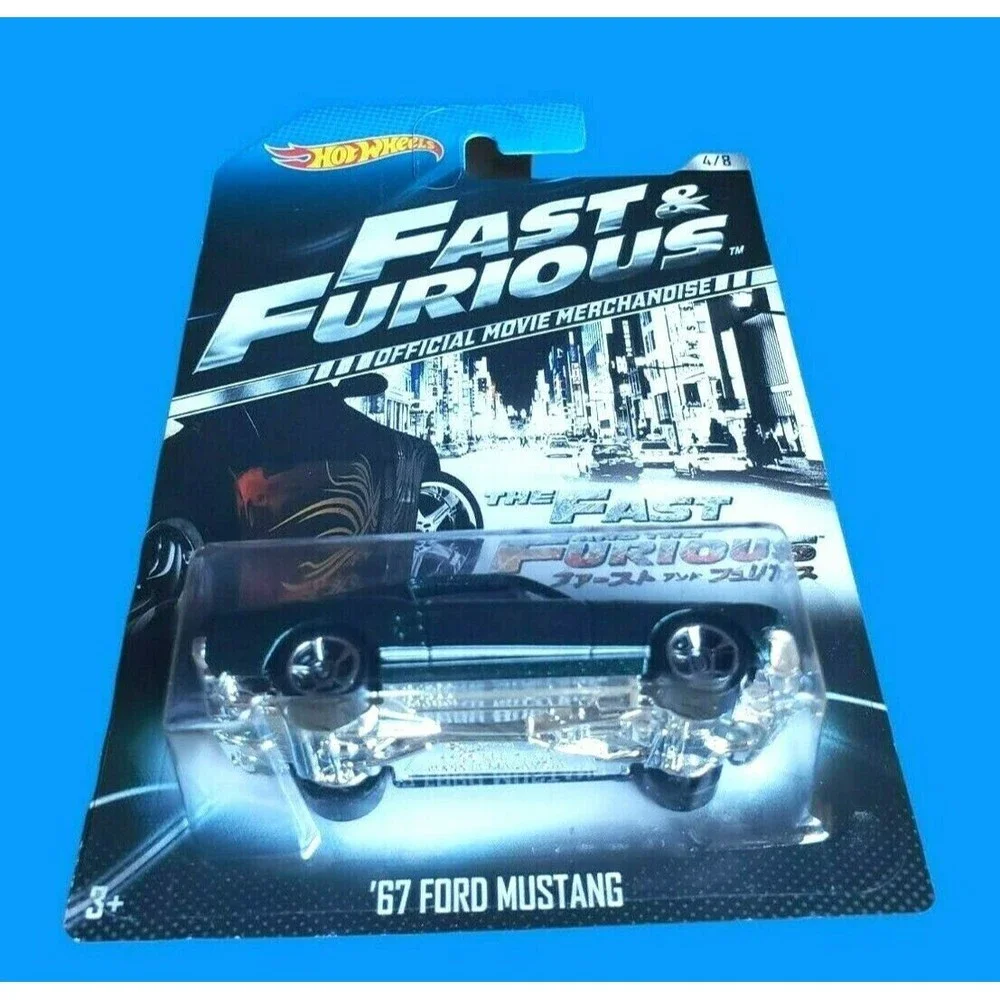 FAST & FURIOUS Hot Wheels '67 FORD MUSTANG 4/8 TOKYO DRIFT 2013 Dark Green